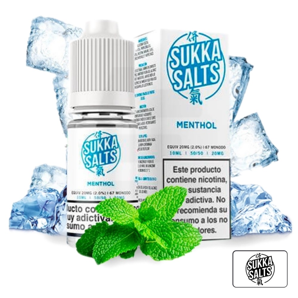 Menthol 10Ml - Sukka Salts | Tapervaper Menthol 10ml – Sukka Salts
