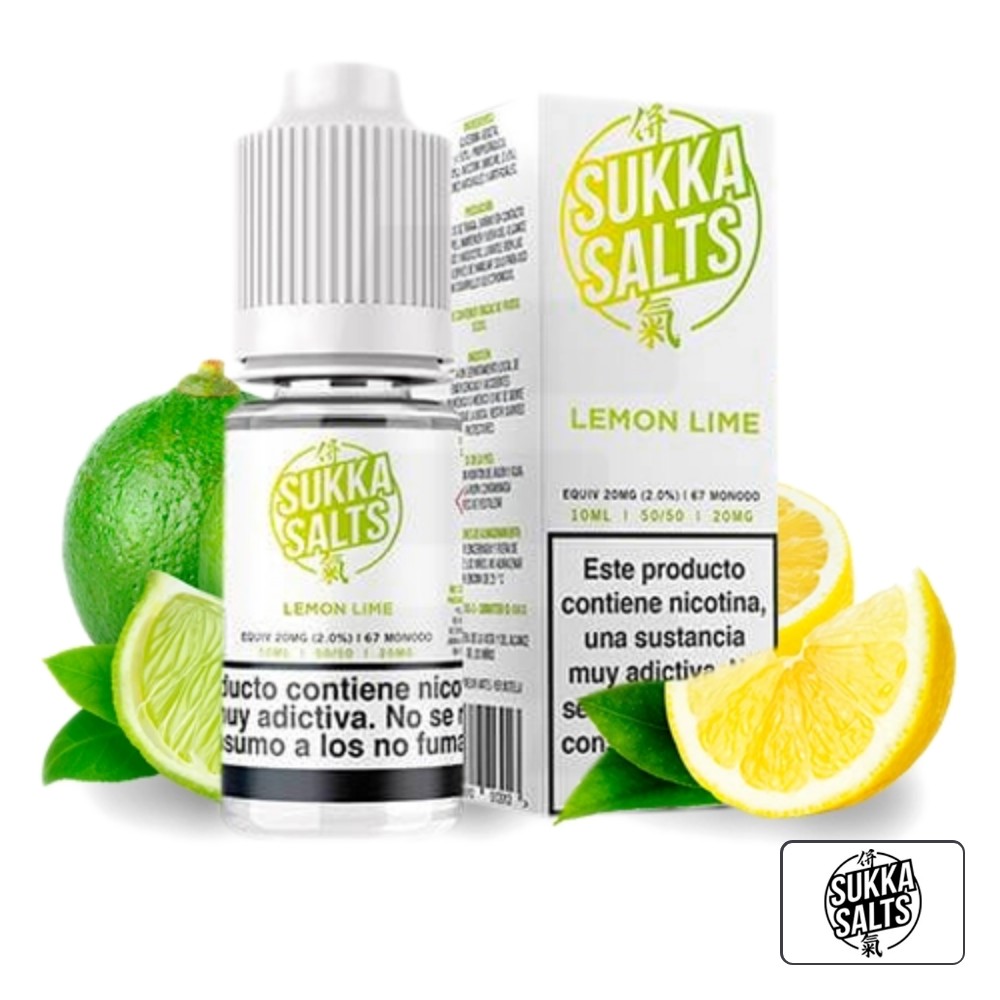Lemon Lime 10Ml - Sukka Salts | Tapervaper Lemon Lime 10ml – Sukka Salts