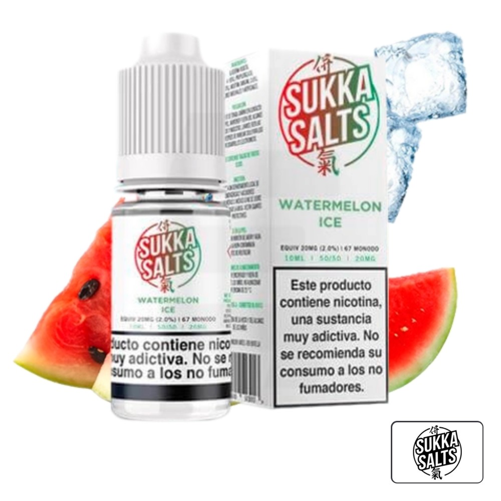 Watermelon Ice 10Ml - Sukka Salts | Tapervaper Watermelon Ice 10ml – Sukka Salts
