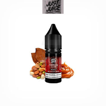 Tobacco Club Nutty Caramel 10ml - Just Juice Nic Salt