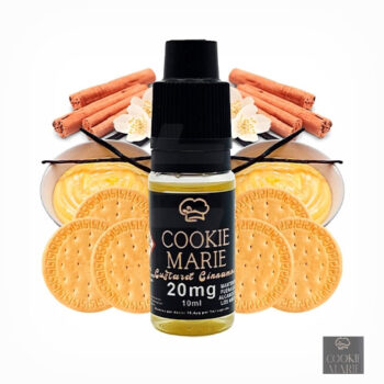 Custard Cinnamon Nic Salts 10ml - Cookie Marie