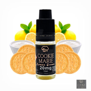 Lemon Cream Nic Salts 10ml - Cookie Marie