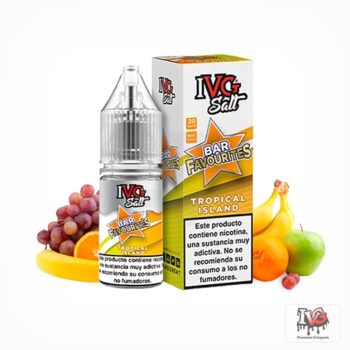 Tropical Island Favourite Bar Salts 10ml – IVG