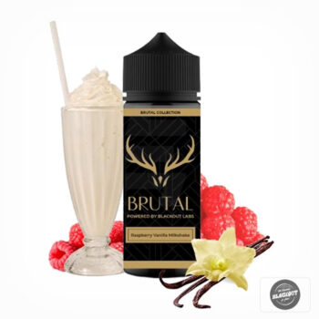 Brutal Raspberry Vanilla Milkshake 100ml- Blackout
