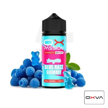 Aroma Ox Passion Blue Razz Gummy 24ml (Longfill) - Oxva