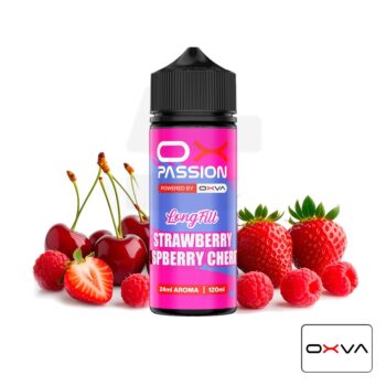 Aroma Ox Passion Strawberry Raspberry Cherry 24ml (Longfill) - Oxva