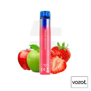 Vaper Desechable Neon 1000 Fresa Manzana 20mg Vozol