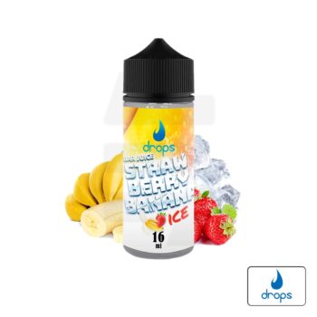 Aroma Bar Juice Strawberry Banana Ice 16ml (Longfill) - Drops