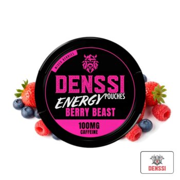 Bolsas energéticas de cafeína Berry Beast 100mg - Denssi