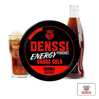 Bolsas energéticas de cafeína Chaos Cola 100mg - Denssi