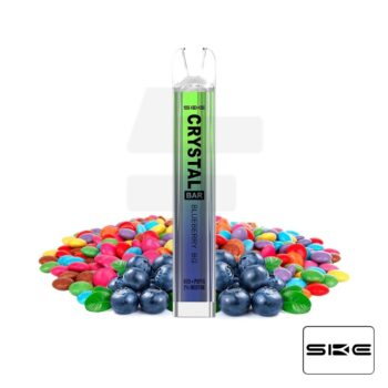 Vaper Desechable Crystal Bar Blueberry Bg 20mg Ske