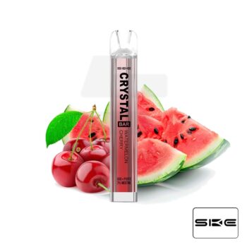 Vaper Desechable Crystal Bar Watermelon Cherry 20mg Ske