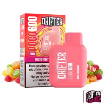Vaper Desechable Poco 600 Mixed Fruit Candy 20mg Drifter