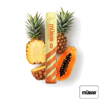 Vaper Desechable Evo 800 Pineapple Papaya 20mg Mübar