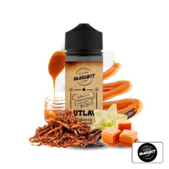 Aroma Outlaw Tobacco Caramel Shot 10ml (Longfill) - Blackout