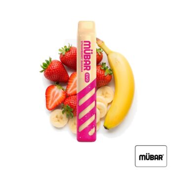 Vaper Desechable Evo 800 Strawberry Banana 20mg Mübar