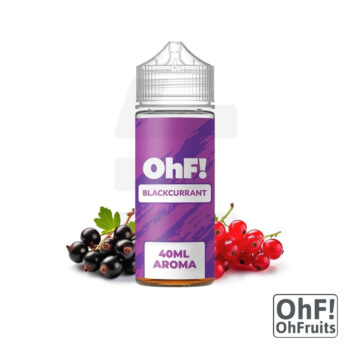 Aroma Blackcurrant 40ml (Longfill) - OhF!