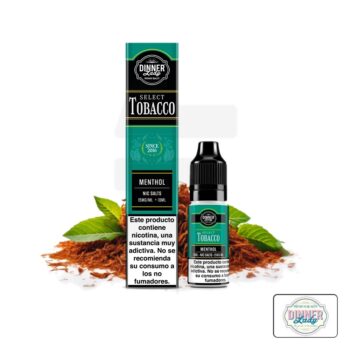Sales Select Tobacco Menthol 10ml - Dinner Lady