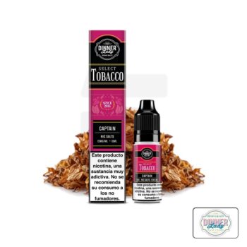 Tapervaper Distribuidor De Cigarrillos Electrónicos | Tapervaper Sales Select Tobacco Captain 10ml – Dinner Lady