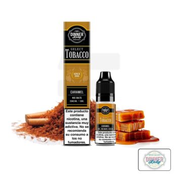 Tapervaper Distribuidor De Cigarrillos Electrónicos | Tapervaper Sales Select Tobacco Caramel 10ml – Dinner Lady