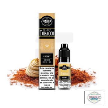 Tapervaper Distribuidor De Cigarrillos Electrónicos | Tapervaper Sales Select Tobacco Creamy 10ml – Dinner Lady