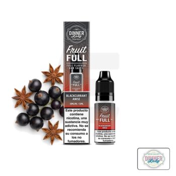 Sales Fruit Full Blackcurrant Anise 10ml – Dinner Lady