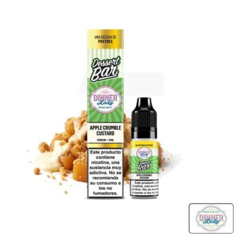 Tapervaper Distribuidor De Cigarrillos Electrónicos | Tapervaper Sales Dessert Bar Apple Crumble Custard 10ml – Dinner Lady