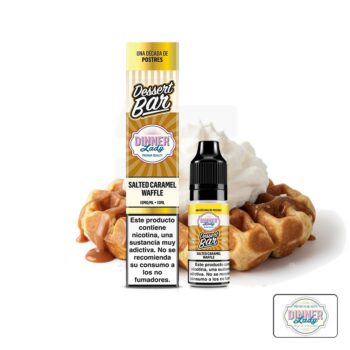 Tapervaper Distribuidor De Cigarrillos Electrónicos | Tapervaper Sales Dessert Bar Salted Caramel Waffle 10ml – Dinner Lady