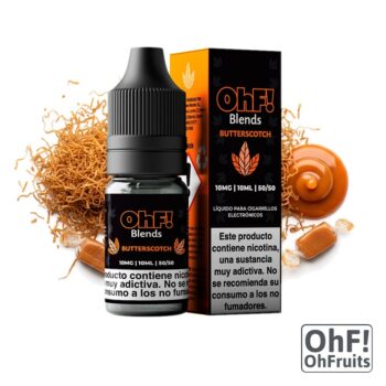 Tapervaper Distribuidor De Cigarrillos Electrónicos | Tapervaper Sales Blends Butterscotch 10ml – OhF!