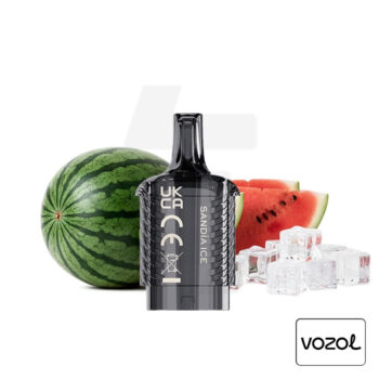 Cartucho Precargado Vista Plug 2+10 Watermelon Ice Zero Vozol