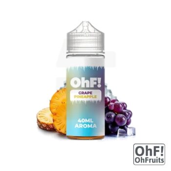 Aroma Ice Grape Pineapple 40ml (Longfill) - OhF!