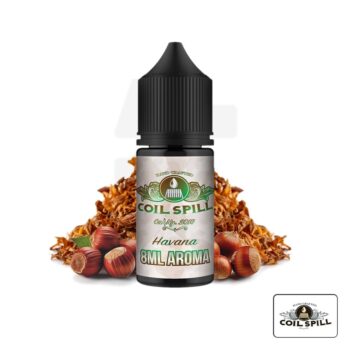 Tapervaper Distribuidor De Cigarrillos Electrónicos | Tapervaper Aroma Havana 8ml (Longfill) - Coil Spill