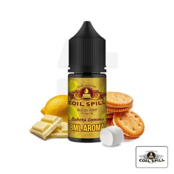 Tapervaper Distribuidor De Cigarrillos Electrónicos | Tapervaper Aroma Bakers Lemons 8ml (Longfill) - Coil Spill