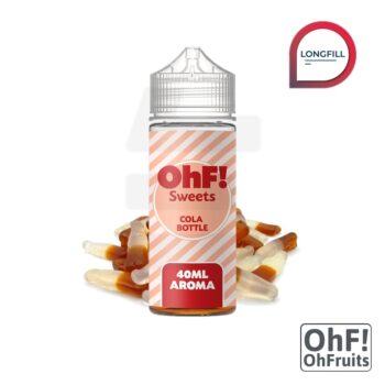 Aroma Sweets Cola Bottles 40ml (Longfill) - OhF!