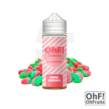 Tapervaper Distribuidor De Cigarrillos Electrónicos | Tapervaper Aroma Sweets Strawberry 40ml (Longfill) - OhF!
