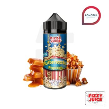 Aroma Butterscotch Popcorn 24ml (Longfill) - Fizzy Juice