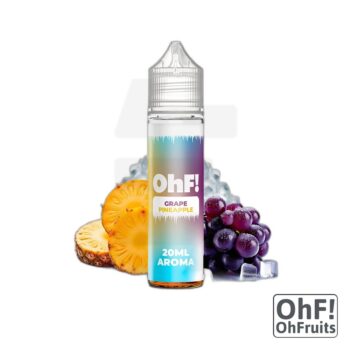 Aroma Ice Grape Pineapple 20ml (Longfill) - OhF!