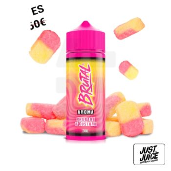 Aroma Rhubarb & Custard 24ml (Longfill) - Brutal By Just Juice