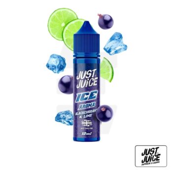 Aroma Ice Blackcurrant Lime 12ml (Longfill) - Just Juice