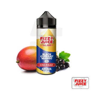 Aroma King Bar Blackcurrant Mango 24ml (Longfill) - Fizzy Juice