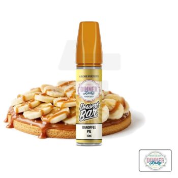 Aroma Dessert Bar Banoffee Pie 14ml (Longfill) - Dinner Lady