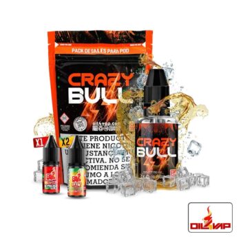 Sales Crazy Bull Pack de Sales 30ml - Oil4Vap