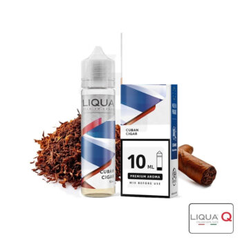 Aroma Cuban Cigar 10ml (Longfill) - Liqua