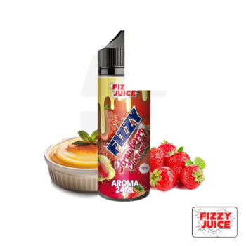 Aroma Strawberry Custard 24ml (Longfill) - Fizzy Juice