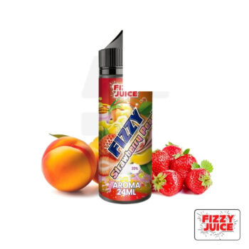 Aroma Strawberry Peach 24ml (Longfill) - Fizzy Juice