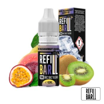 Kiwi Passionfruit Guava Ice Salts 10ml – Refill Bar