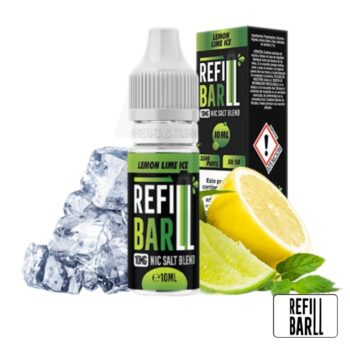 Lemon Lime Ice Salts 10ml – Refill Bar