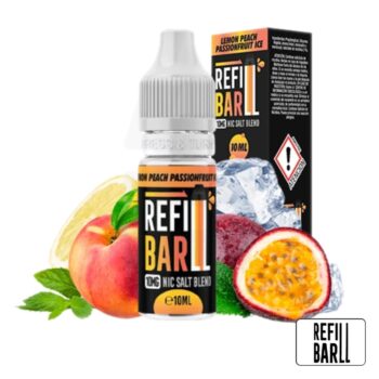 Lemon Peach Passionfruit Ice Salts 10ml – Refill Bar