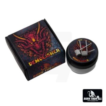 Burn Them All Coils Demolisher 3mm Dual SS316L+N80 0.10 Ohm