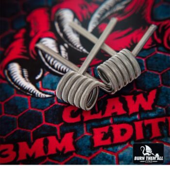 Burn Them All Coils Claw 3mm 0.15 Dual Full N80 (Pack de 2)